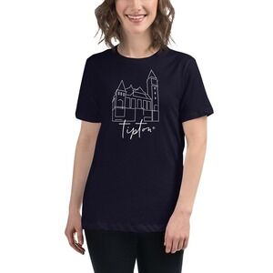 Tipton, Indiana Courthouse Women_s T-Shirt - Love Tipton Collection